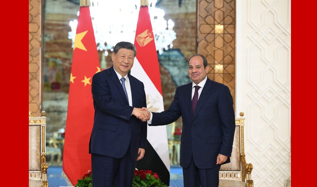 习近平同埃及总统塞西会谈